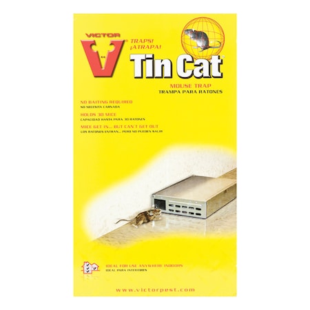 Victor Victor Tin Cat Small Multiple Catch Animal Trap For Mice 1 pk M310S